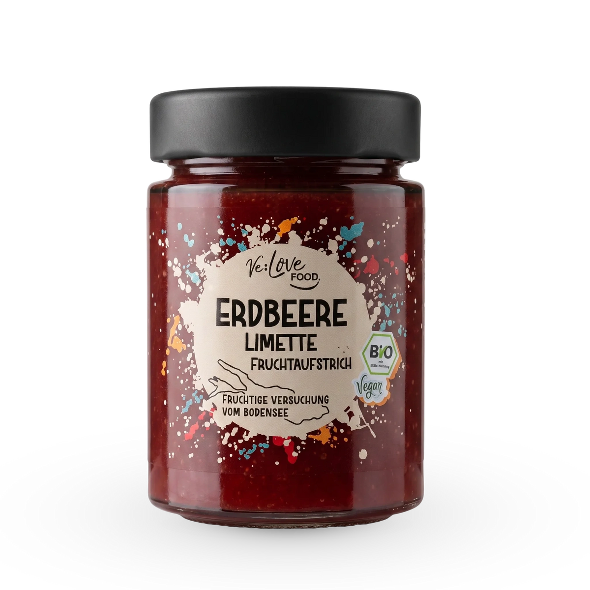 Bio Erdbeere - Limette Fruchtaufstrich